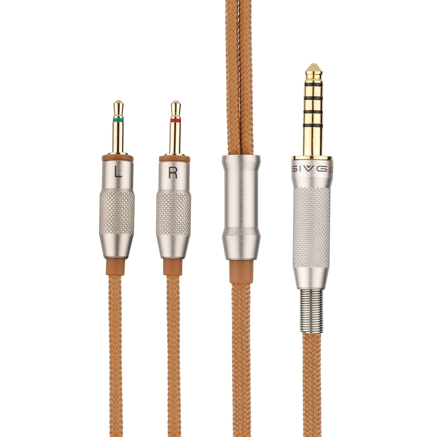 Amazon | SIV-PHN ヘッドホン用ケーブル 4.4mm ⇔ 2.5mm 2極(LR) BLK